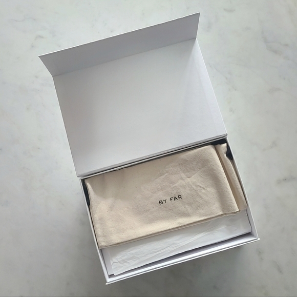 BY FAR Erin Grained Leather Mules, Size 8, Hot Pink, NIB - Picture 8 of 17